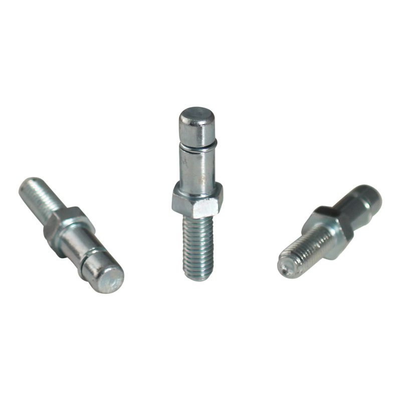 roulette pivotante 30mm série 65 - 77 draadstift M8 palier lisse