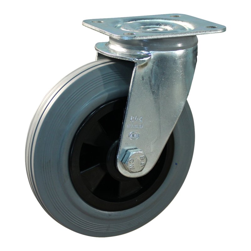 roulette pivotante 160mm serie 11 ᠆ 11 montage de la plaque palier lisse