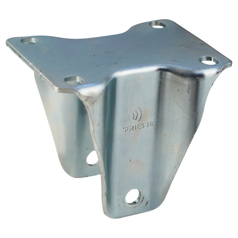 roue fixe 160mm serie 33 ᠆ 16 montage de la plaque palier lisse