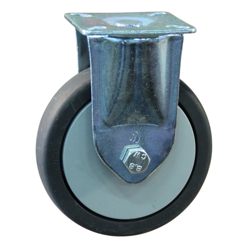 roue fixe 50mm serie 64 ᠆ 60 montage de la plaque palier lisse