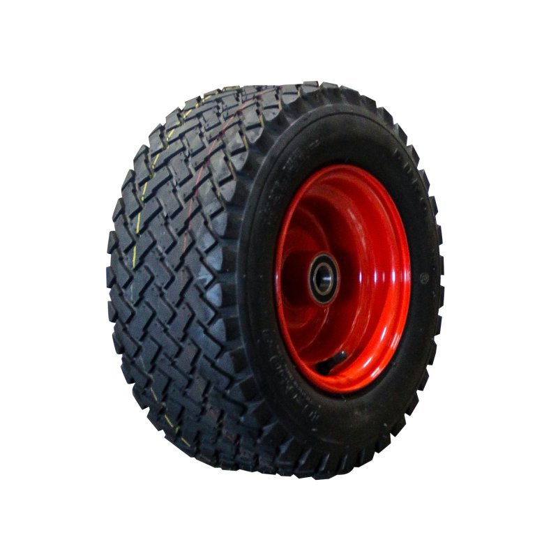 pneu + roue 16x6.50-8 5.50Bx8H2 ET0 NL100mm métal HF-213 Rouge