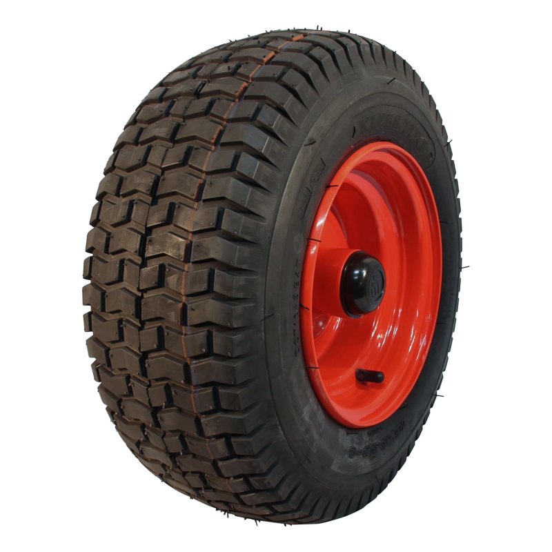 pneu + roue 16x6.50-8 5.50Bx8H2 ET0 NL110mm métal V-3502 Rouge