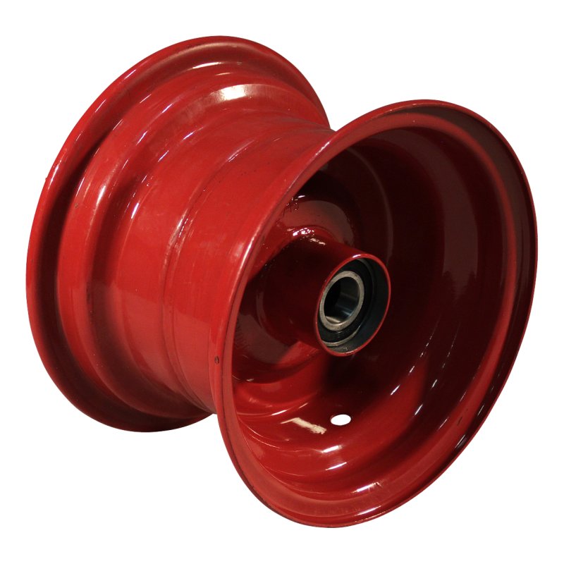pneu + roue 16x6.50-8 5.50Bx8H2 ET0 NL110mm métal V-3502 Rouge