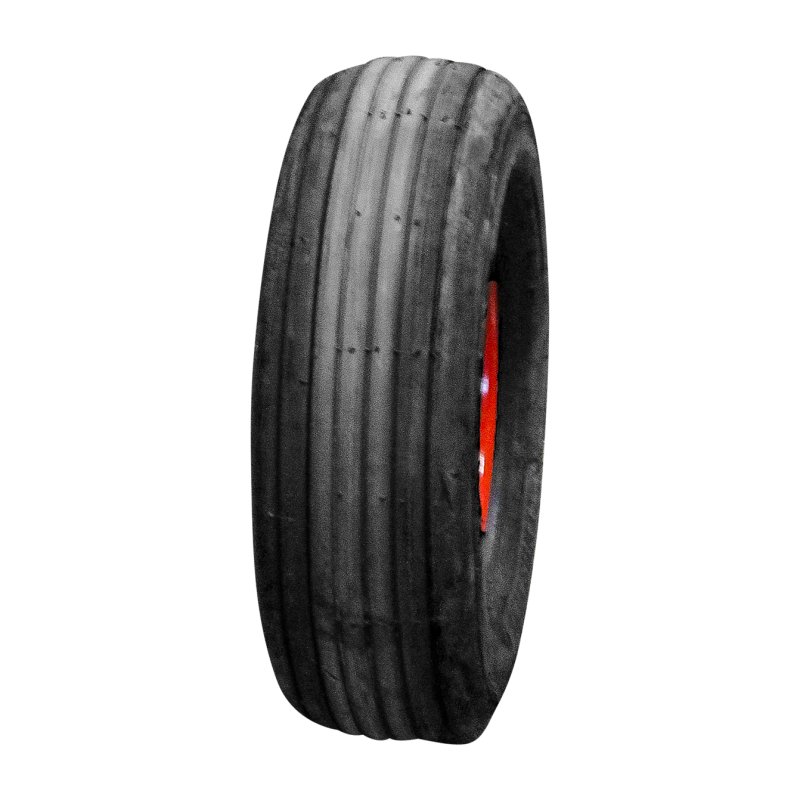 pneu + roue 16x6.50-8 2.50Ax8 ET0 roulement à rouleaux Ø25 NL75mm métal V-3503 Rouge