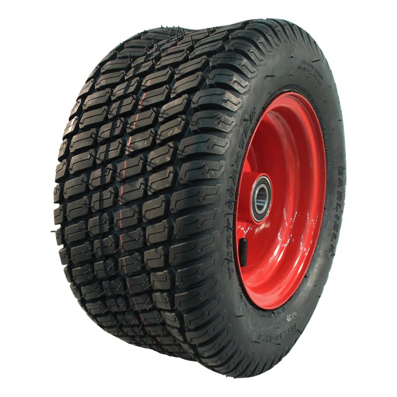 pneu + roue 16x6.50-8 5.50Bx8H2 ET0 NL100mm métal farm implement Rouge