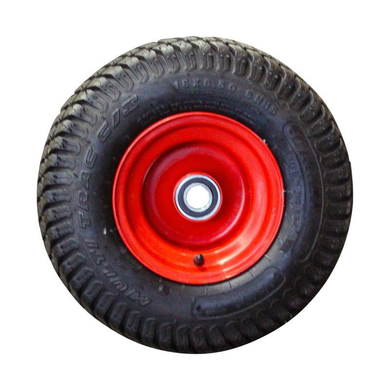 pneu + roue 18x8.50-8 (220/60-8) 7.00Bx8H2 ET0 NL150mm métal Multi Trac c/s Rouge