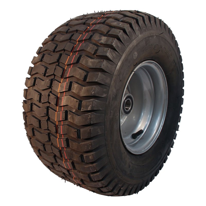 pneu + roue 18x9.50-8 7.00Ax8H2 ET0 NL90mm métal V-3502 gris