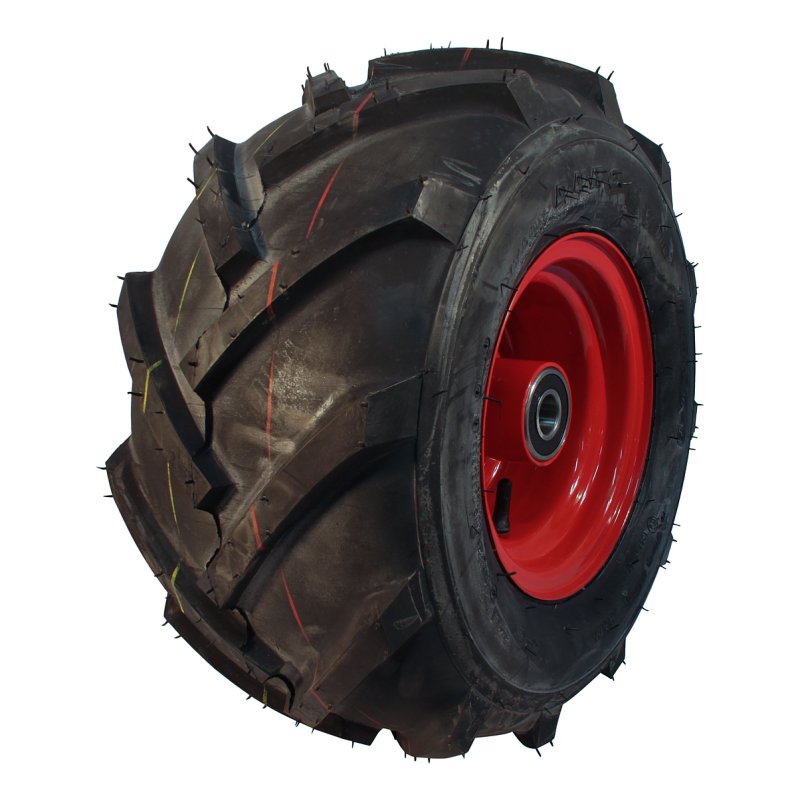 pneu + roue 21x11.00-8 7.00Bx8H2 ET0 NL150mm métal HF-255 Rouge