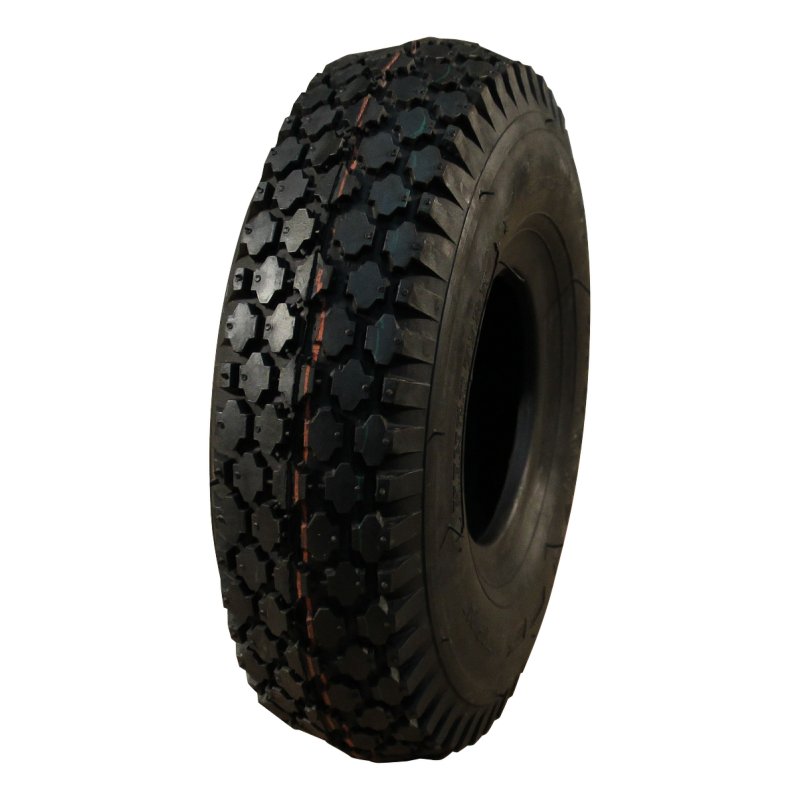 pneu + roue 4.80/4.00-8 2.50Ax8H2 ET0 NL100mm métal V-6602 Rouge