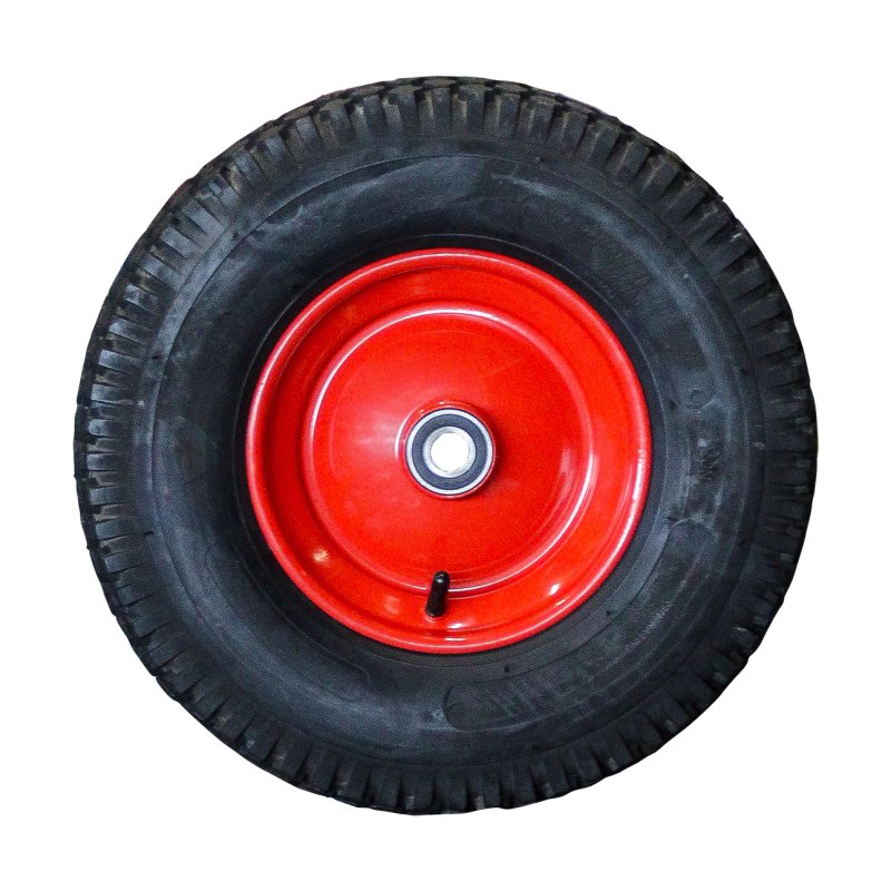 pneu + roue 4.80/4.00-8 2.50Ax8H2 ET0 NL75mm métal V-6602 Rouge