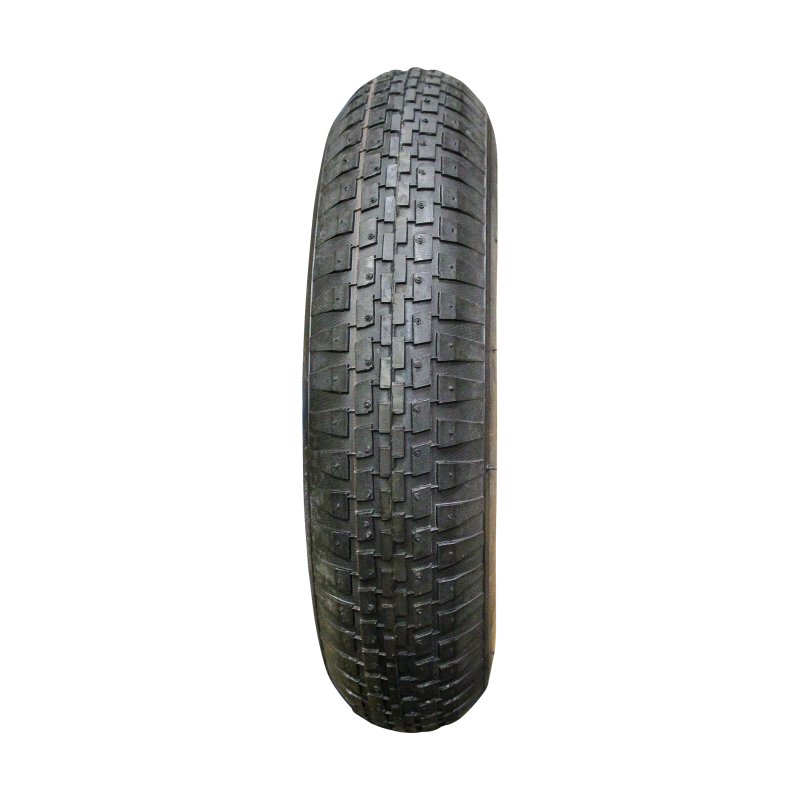 pneu + roue 4.80/4.00-8 2.50Ax8 ET0 NL75mm métal V-6635 Rouge