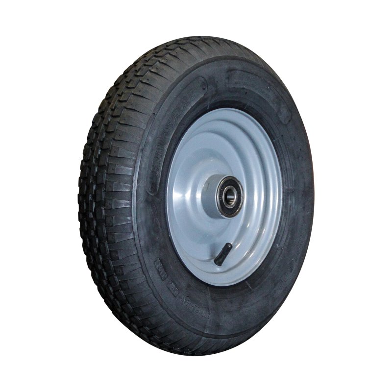 pneu + roue 4.80/4.00-8 2.50Ax8H2 ET0 NL90mm métal V-6635 gris