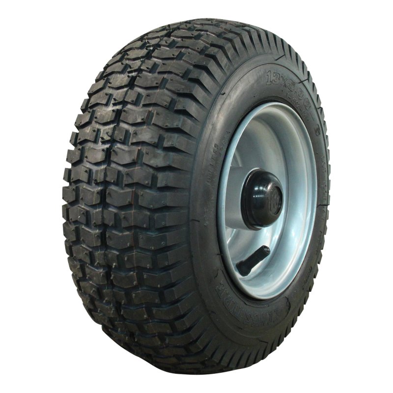 pneu + roue 15x6.00-6 4.50Ax6 ET0 NL88mm métal V-3502 gris argent