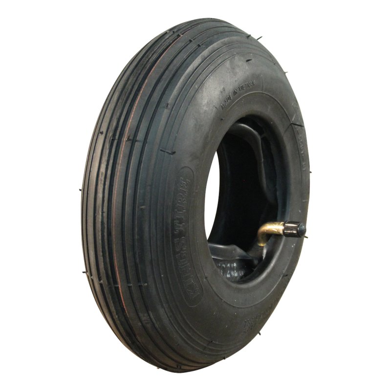 pneu + roue 2.50-4 2.10x4 ET0 NL69mm métal V-5501 gris
