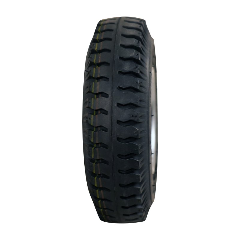 pneu + roue 2.50-4 2.10x4 ET0 roulement à rouleaux Ø20 NL50mm métal V-6606 gris argent