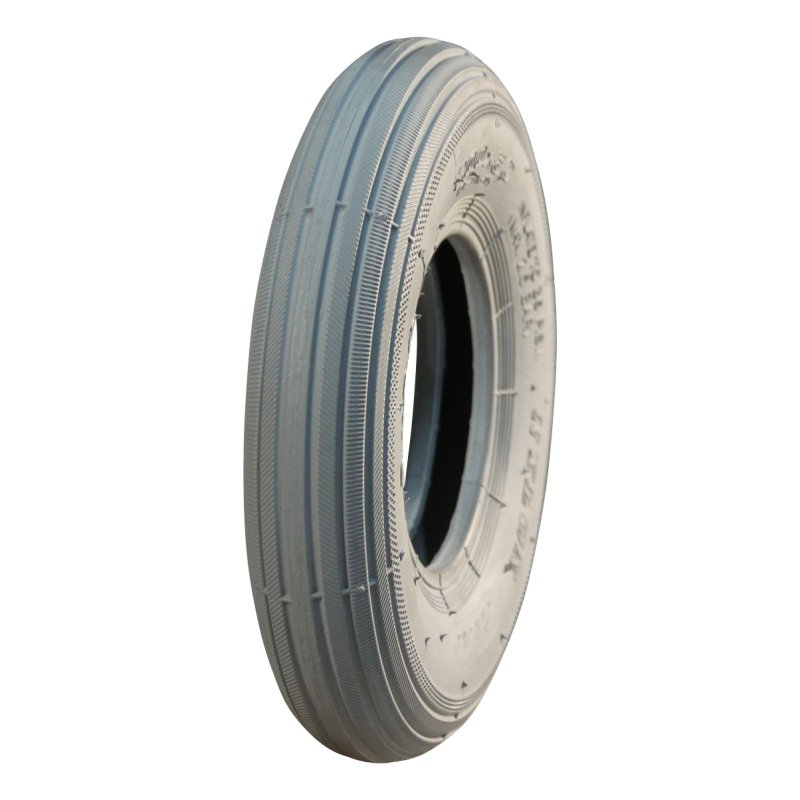 pneu + roue 200x50 1.25x3.8 (200x50) ET0 NL60mm métal HF-207A gris argent
