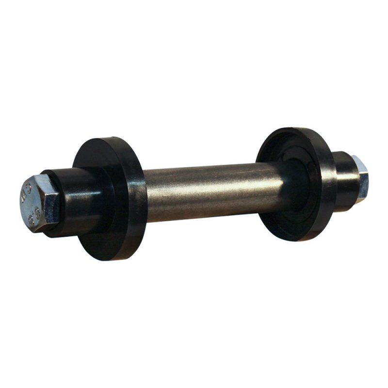 essieu pour brouette axe avec accessoire 130mm Ø20mm 130mm