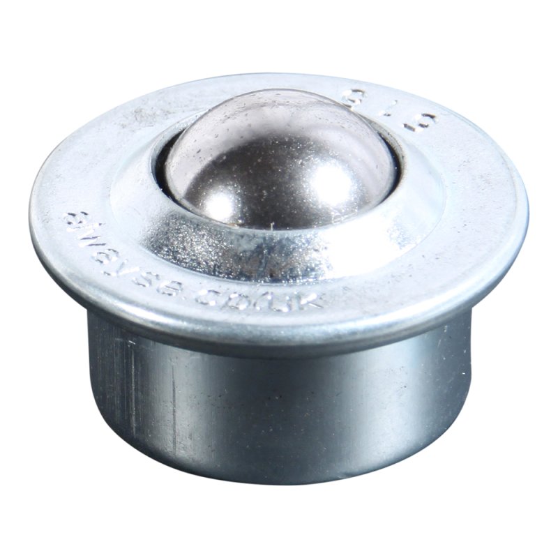 bille de manutention Euro unit 0 (collerette) Ø15,8 type 13 (bille d'acier, boîtier galvanisé)