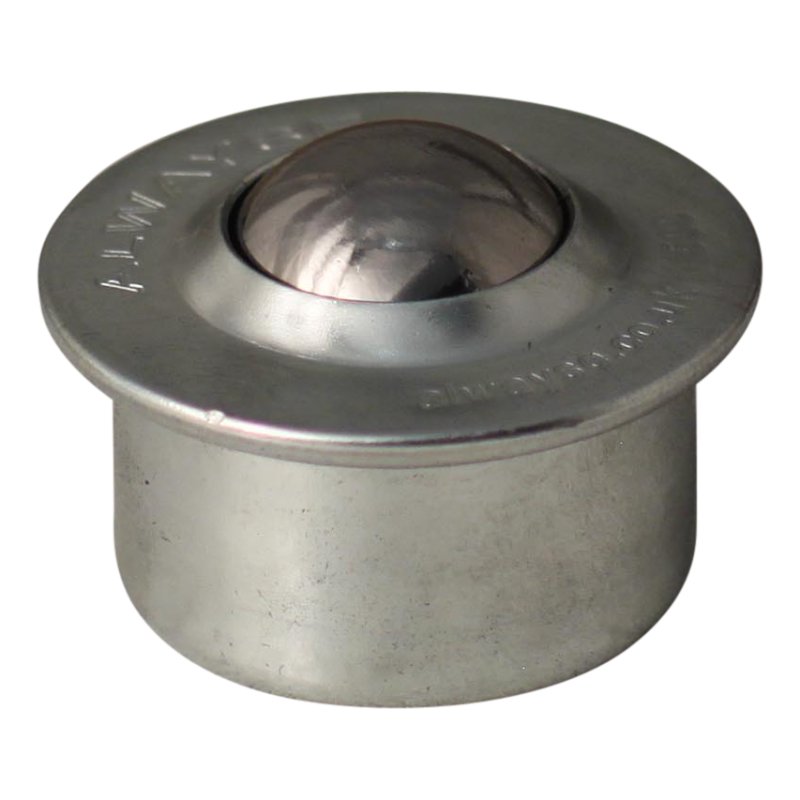 bille de manutention Euro unit 0 (collerette) Ø30 type 13 (bille d'acier, boîtier galvanisé)