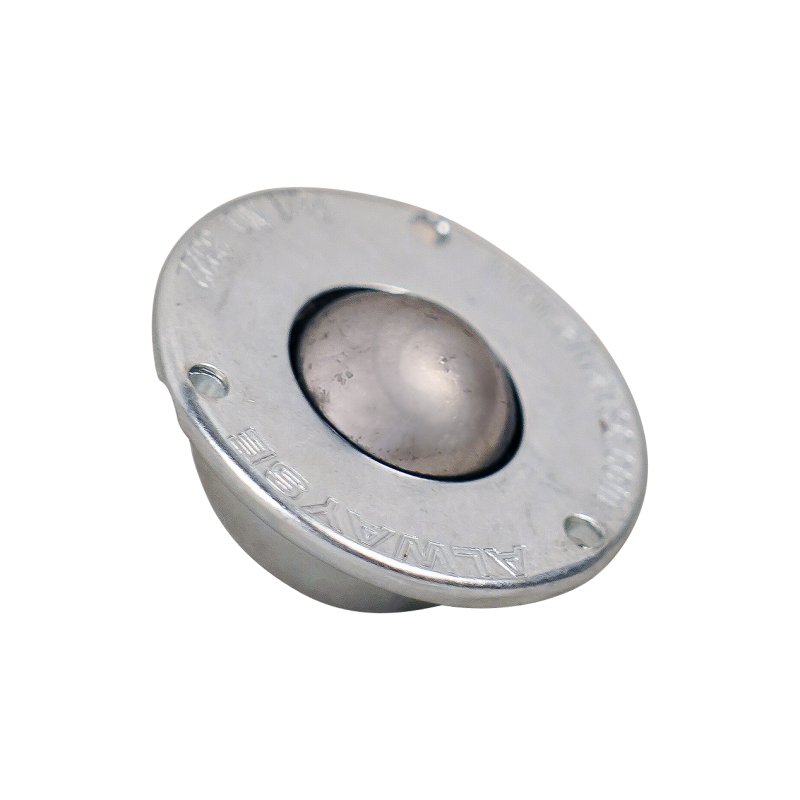 bille de manutention collerette standard Ø22,2 type 13 (bille d'acier, boîtier galvanisé)