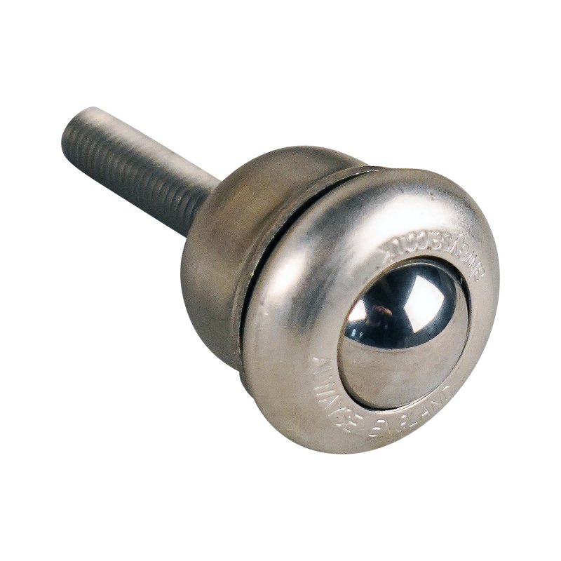 bille de manutention Ø19 M8x35 type 15 ( roulements en inox, corps en inox)