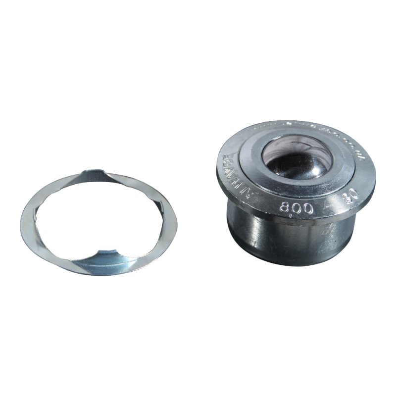 bille de manutention + clip de fixation heavy duty series 800 Ø30 type 13 (bille d'acier, boîtier galvanisé)