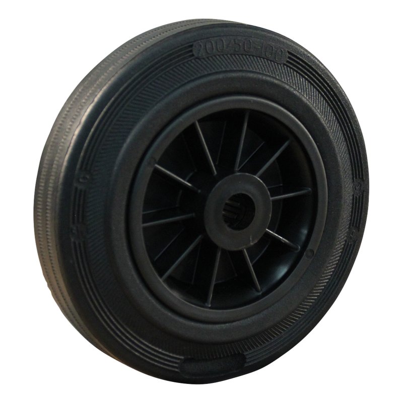 roulette pivotante avec frein 200mm série 01 ᠆ 15 trou pour boulon roulement à rouleaux