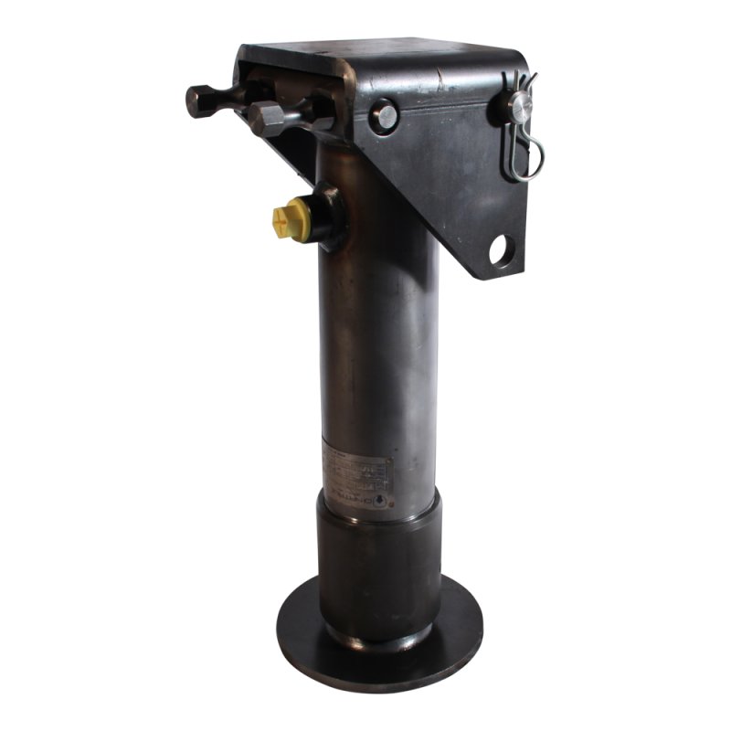 béquille hydraulique, ressort de rappel, basculantes 90° Ø80mm blanc