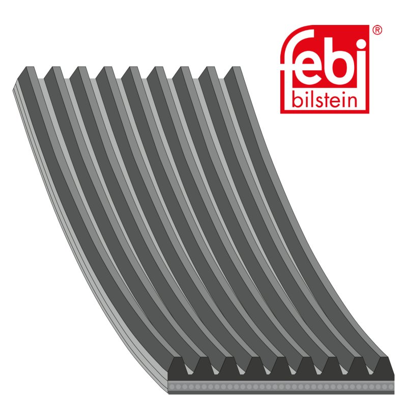 Courroie trapézoïdale à nervures