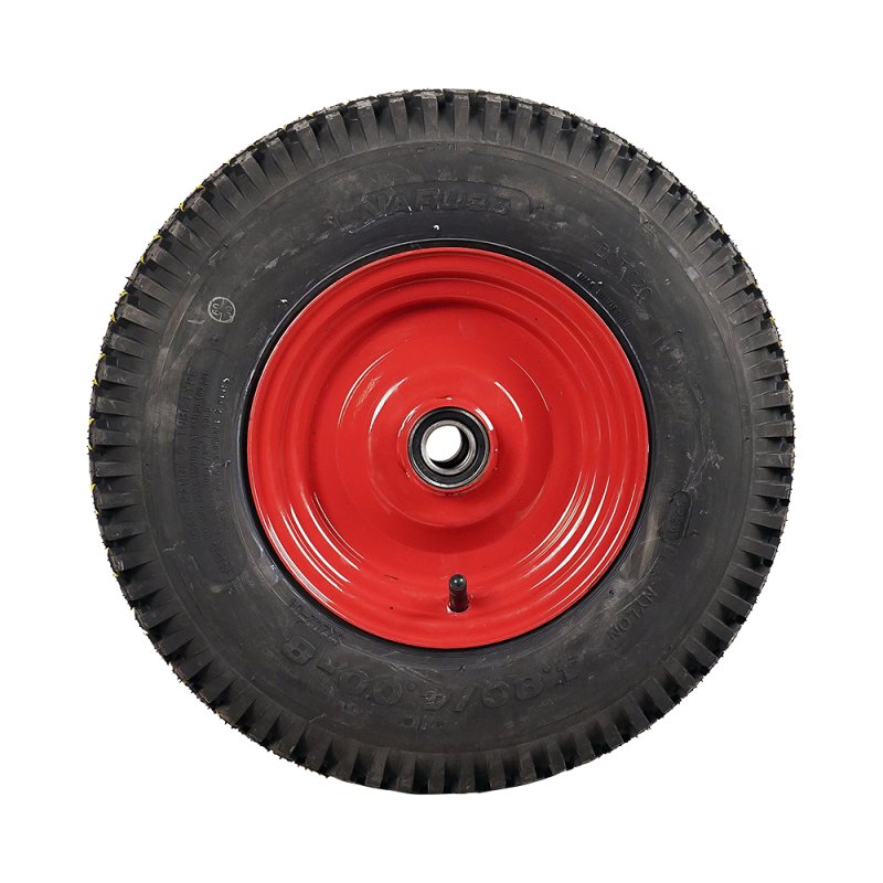 pneu + roue 4.80/4.00-8 2.50x8H2 ET-8 NL88mm métal S-2202 Rouge