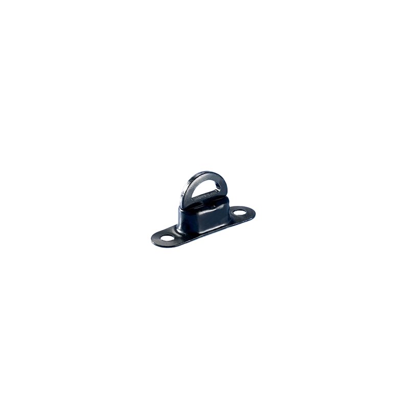 espagnolette noir pour œillet 22,5x13,5mm