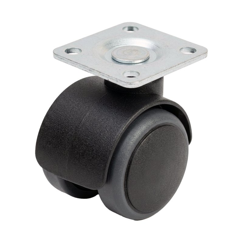 roulette pivotante 50mm série 74-68 placer stylo palier lisse