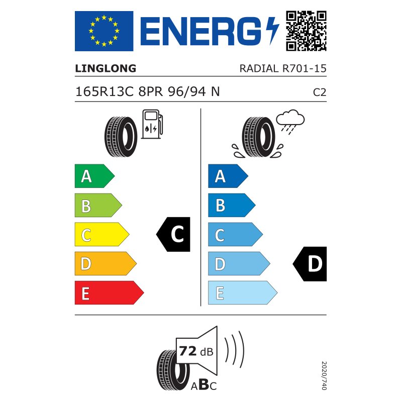 pneu + roue 165 R13C 4½Jx13H2 ET30 57/100/4 métal ST290 M+S gris argent