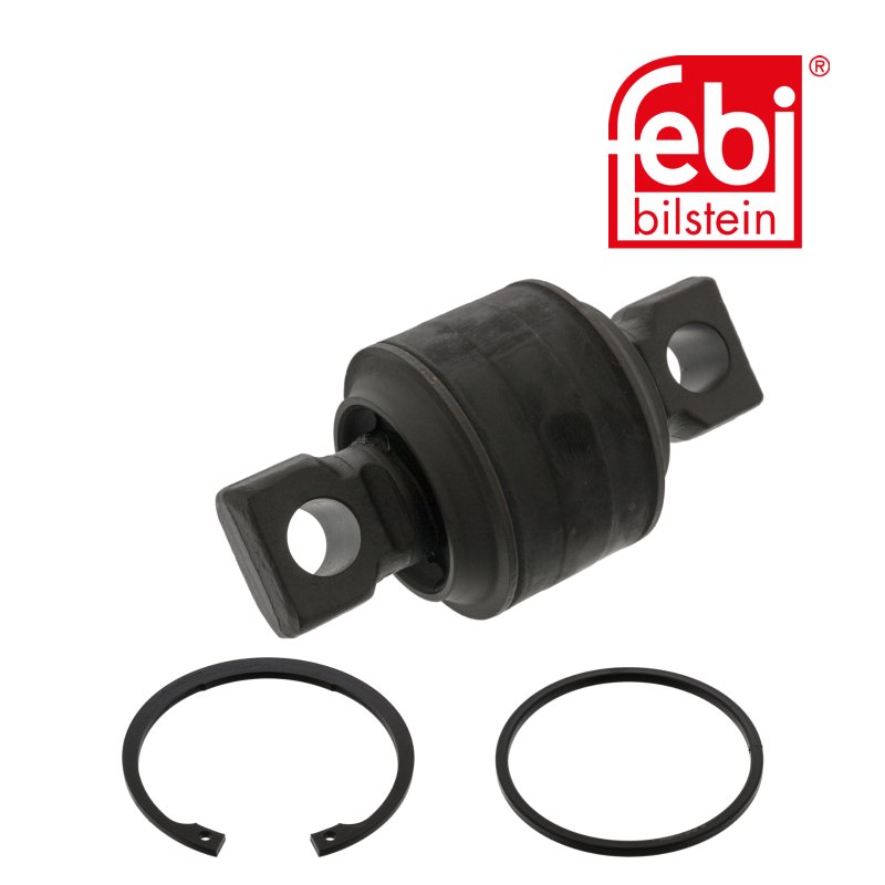 Support de bras oscillant avec bague d'écartement et de sécurité