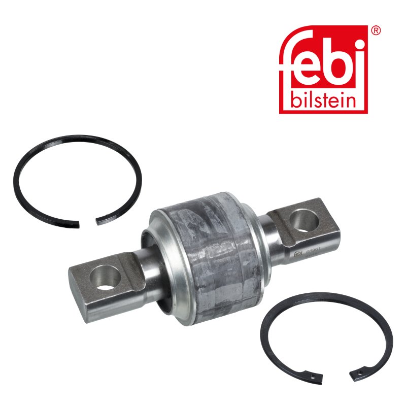 Support de bras oscillant avec bague d'écartement et de sécurité