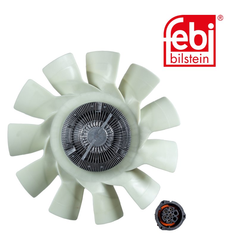 Embrayage hydraulique avec ailettes de ventilateur