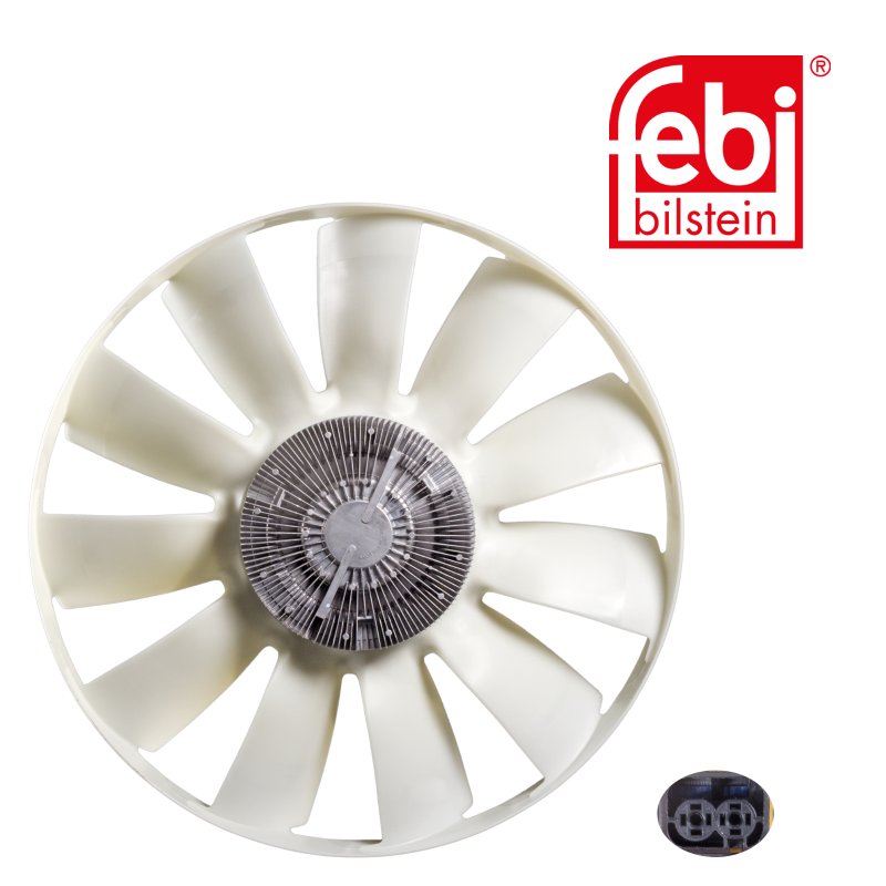 Embrayage hydraulique avec ailettes de ventilateur