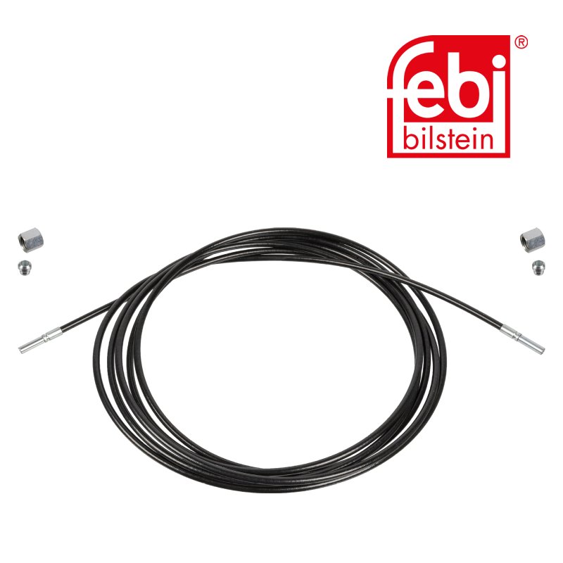 Flexible hydraulique pour dispositif de basculement de cabine avant