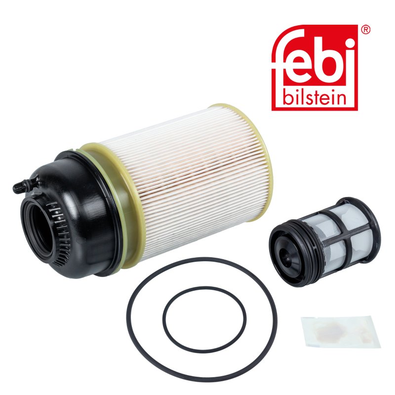 Ensemble de filtre à carburant avec bagues d'étanchéité