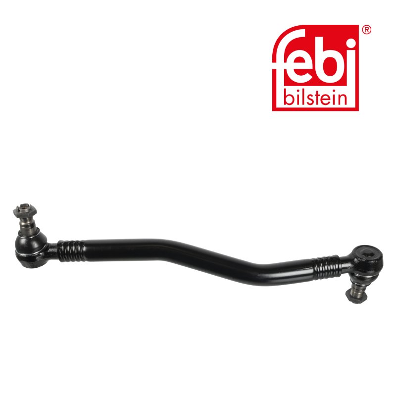 Barre de direction avec écrous de blocage
