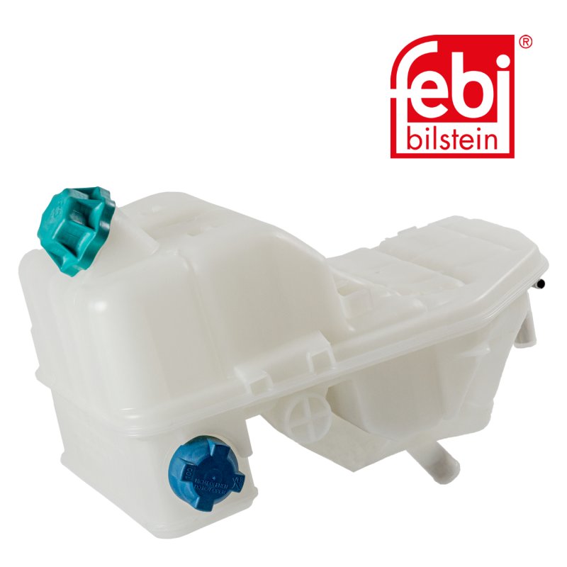 Réservoir de liquide de refroidissement avec couvercles