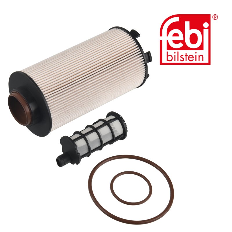 Ensemble de filtre à carburant avec bagues d'étanchéité