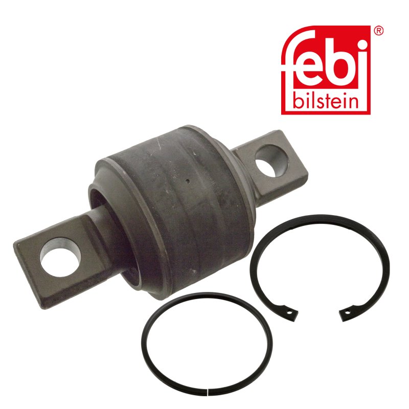 Support de bras oscillant avec bague d'écartement et de sécurité
