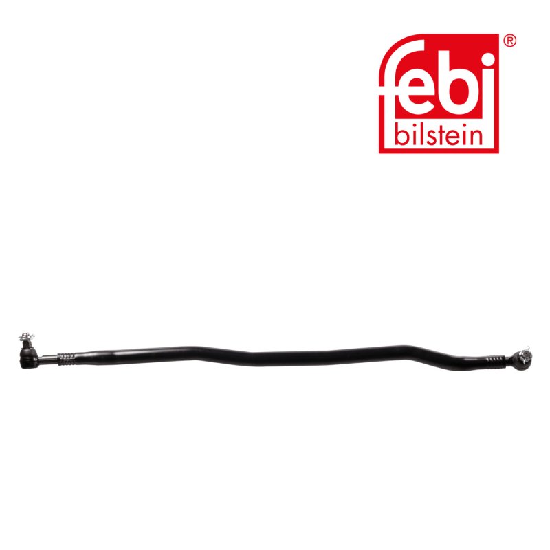 Barre de direction avec écrous à créneaux et goupilles