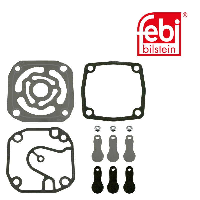 Kit de rép clapet à lamelles pour compresseur pneumatique, sans plaque de vannes