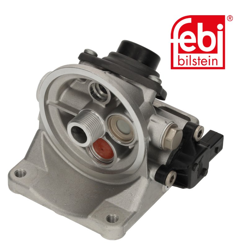Pompe alimentation de carburant avec support et couvercle de carter de filtre