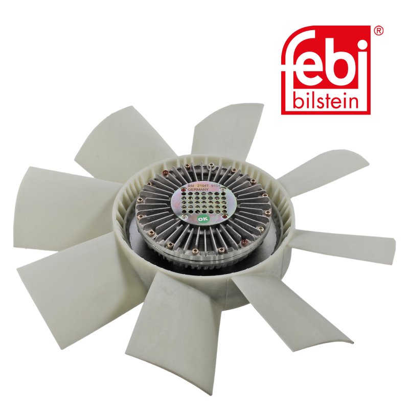 Embrayage hydraulique avec ailettes de ventilateur