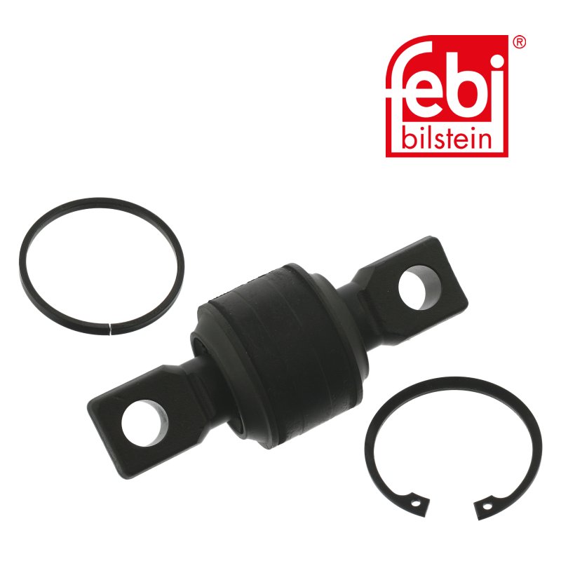 Support de bras oscillant avec bague d'écartement et de sécurité