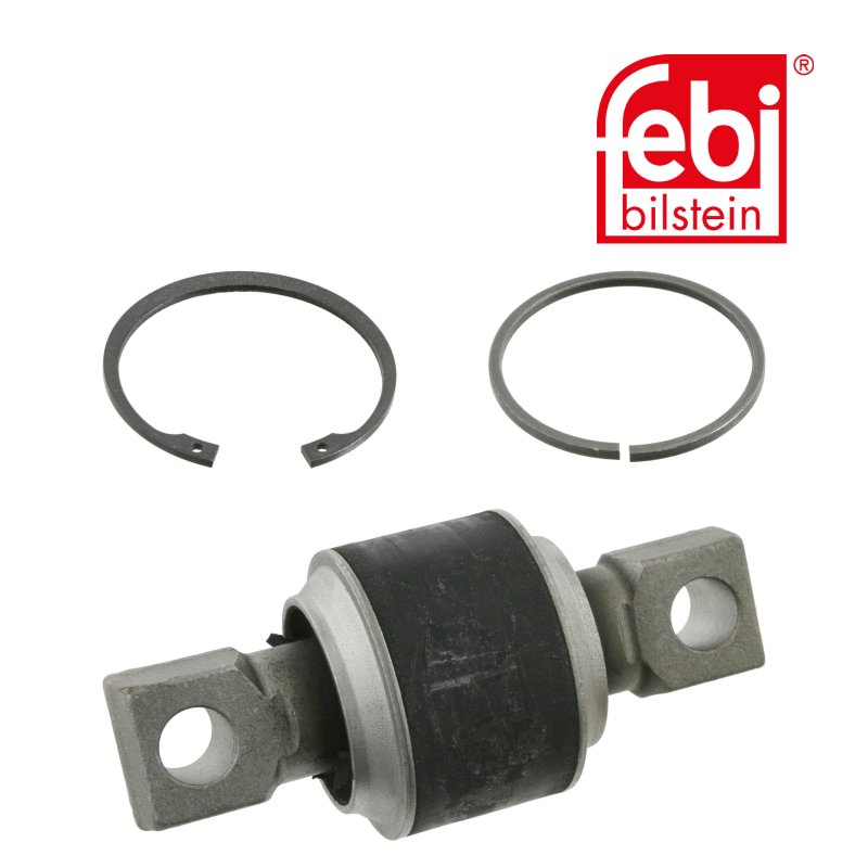 Support de bras oscillant avec bague d'écartement et de sécurité