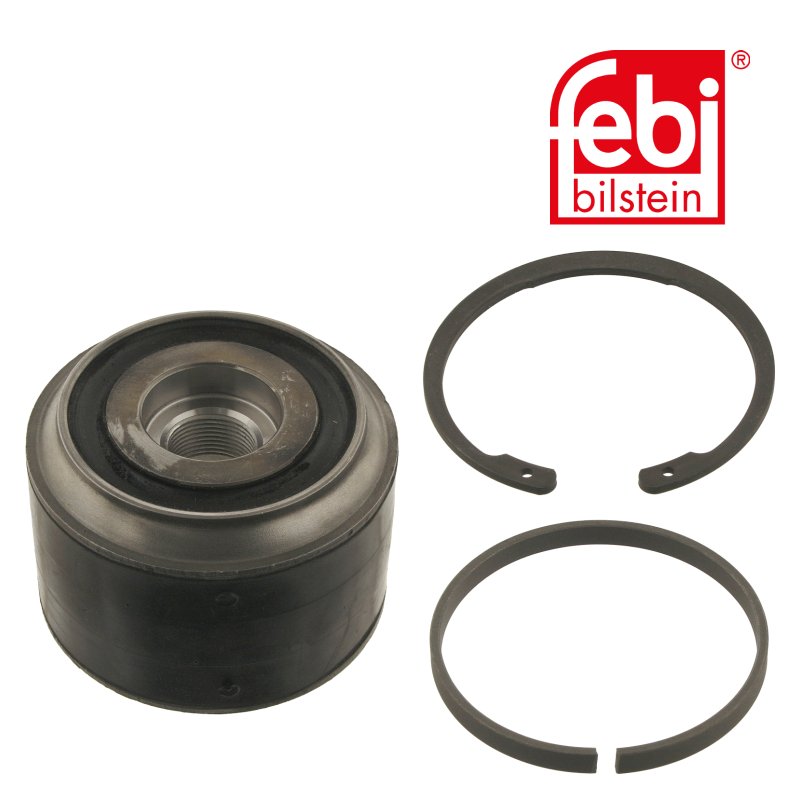 Support de bras oscillant avec bague d'écartement et de sécurité